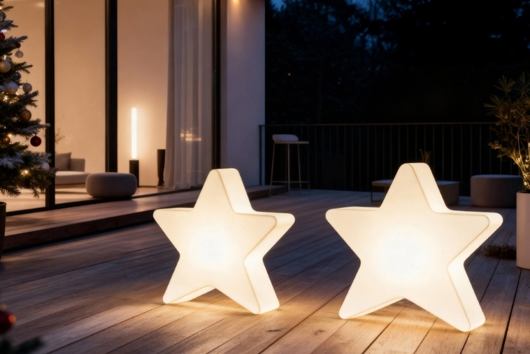 Gwiazdy ledowe na taras Monumo 